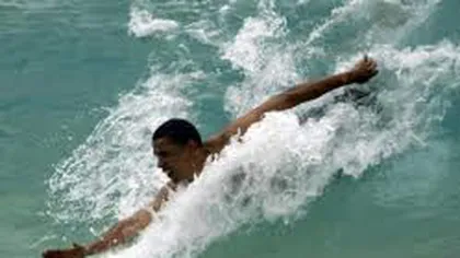 Iarnă tropicală la Casa Albă: Obama e pe val de Crăciun