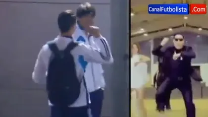 Cristiano Ronaldo şi Kaka, atinşi de febra Gangnam Style. Au dansat în parcare pe ritmurile lui Psy