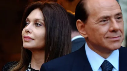 Berlusconi îşi lasă nevasta bogată: Il Cavaliere îi dă Veronicăi Lario 100.000 de euro pe zi
