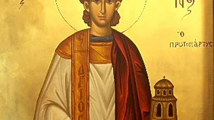Sfântul Ştefan, primul martir creştin, serbat în a treia zi după Naşterea Domnului