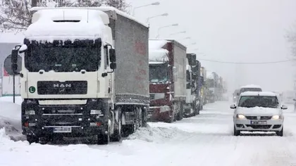 Circulaţia rutieră la graniţa României cu Bulgaria este ÎNCHISĂ