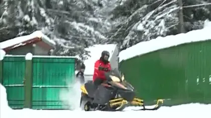 Preşedintele Băsescu a plecat la munte, la Predeal, pentru o mini-vacanţă de Crăciun VIDEO