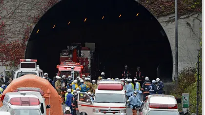 Tunelul rutier Sasago care s-a prăbuşit în Japonia avea 670 de defecţiuni