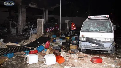 Cel puţin nouă morţi în nordul Damascului, într-un atentat cu maşină-capcană la o benzinărie
