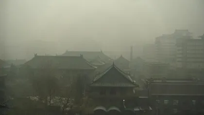 Poluarea afectează grav oraşele din China: Ţara va mai lupta încă 20 de ani contra smogului