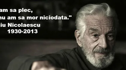 Sergiu Nicolaescu a încetat din viaţă
