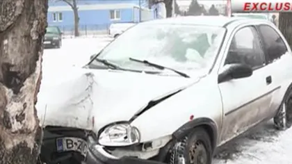 Accident grav în Bucureşti. Mama şi cei doi copii au fost răniţi VIDEO