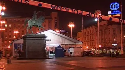 Explozie puternică la Zagreb, provocată de o bombă amplasată în centrul oraşului