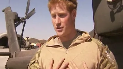 Prinţul Harry a recunoscut că a ucis insurgenţi afgani VIDEO