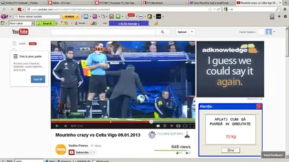 Pe Jose Mourinho l-au lăsat nervii. A avut o reacţie total necontrolată în Cupa Regelui VIDEO
