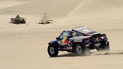 Spectacolul Dakarului, în deşertul din Peru. Francezii conduc Raliul VIDEO