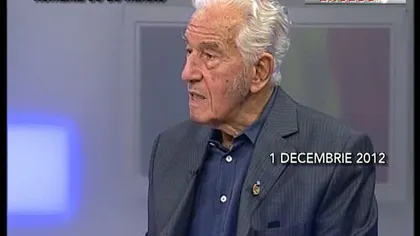 Ultima apariţie TV a lui Sergiu Nicolaescu VIDEO