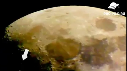 OZN-uri lângă Lună: Obiecte zburătoare misterioase apar pe cer VIDEO