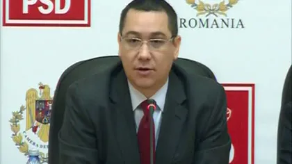 Ponta, avertisment pentru parlamentarii USL: Să nu facem lucruri formale VIDEO