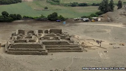 Un templu vechi de 5.000 de ani, descoperit de arheologi, în Peru FOTO