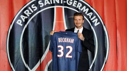 Beckham va efectua primul antrenament cu PSG la 13 februarie
