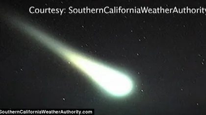 O minge de foc imensă a apărut pe cerul Californiei VIDEO