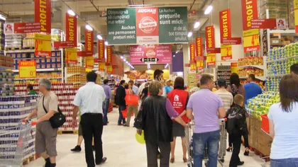 Auchan îngheaţă preţurile la alimente, în aşteptarea reducerii TVA