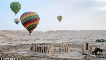 Tragedie în Egipt. 19 turişti au murit după ce un balon cu aer cald s-a prăbuşit