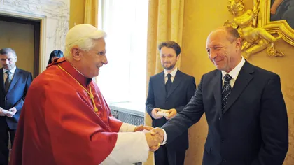 Traian Băsescu i-a înmânat Papei o scrisoare. Vezi din partea cui era mesajul