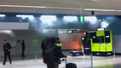 Imigrant disperat: Şi-a dat foc pe aeroportul din Roma, ca să nu fie expulzat din Italia