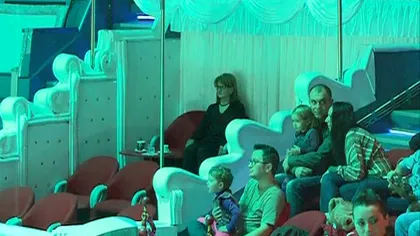 Maria Băsescu, la spectacol la Circul Globus VIDEO