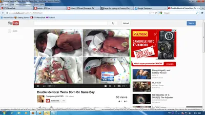 Un caz la 7o de milioane: O femeie a născut două perechi de gemeni VIDEO