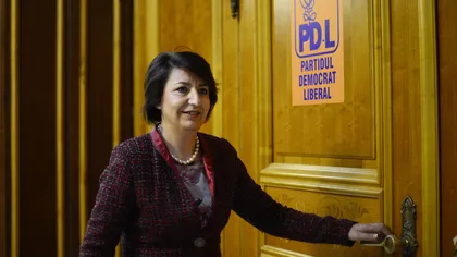 Sulfina Barbu îl susţine pe Blaga la şefia PDL. Ce spune de candidatura Elenei Udrea
