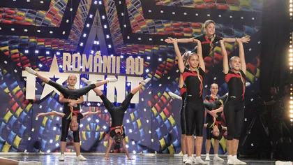 ROMÂNII AU TALENT. Cirque du Soleil de România au impresionat juriul