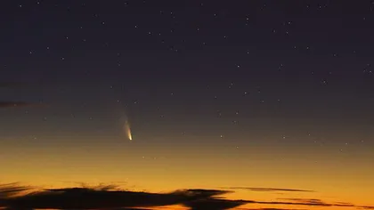Cele mai frumoase imagini ale cometei PANSTARRS, vizibilă cu ochiul liber FOTO