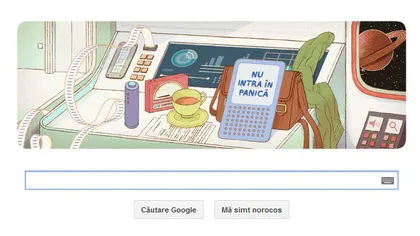 Google sărbătoreşte, printr-un logo interactiv, 61 de ani de la naşterea scriitorului Douglas Adams