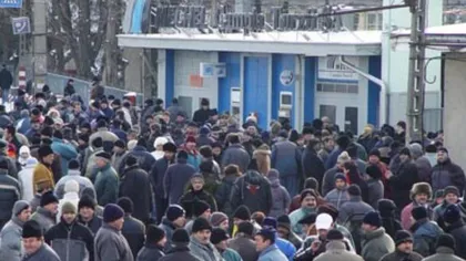 Cluj: Peste 50 de foşti angajaţi ai Mechel protestează faţă de neplata salariilor compensatorii