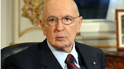 Giorgio Napolitano a fost reales în funcţia de preşedinte al Italiei
