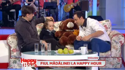 Fiul Mădălinei Manole a apărut pentru prima oară la TV - FOTO