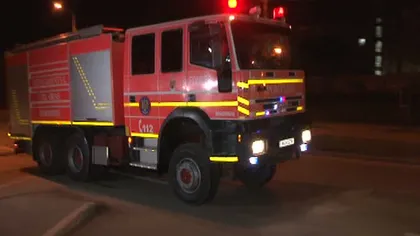 Incendiu în staţiunea Mamaia. Un bărbat a ajuns la spital cu arsuri grave VIDEO