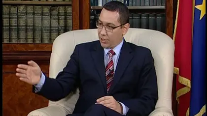Ponta: Nu sunt mulţumit de prestaţia preşedintelui ANSVSA, dar nu pot lua măsuri în mod direct