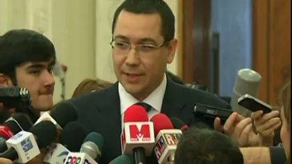 Ponta: Funcţia de preşedinte al Consiliului Naţional, deţinută de Năstase, va fi păstrată vacantă