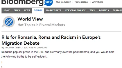 Un jurnalist străin acuză britanicii de rasism: R vine de la România şi rasism