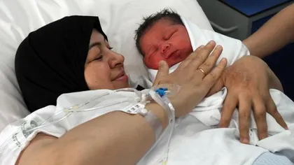 Bebeluşul gigantic: O femeie din Italia a născut un copil de 6,3 kilograme FOTO