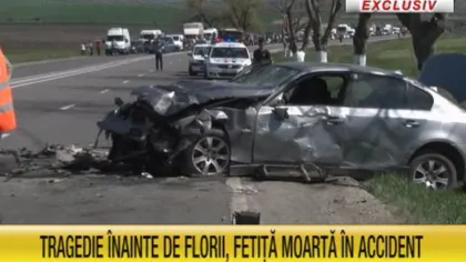 Accident grav în Cluj. O fetiţă a murit şi trei oameni au fost răniţi VIDEO