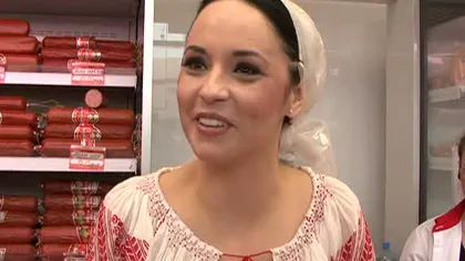 SURPRIZE, SURPRIZE: Andreea Marin, vânzătoare la carmangerie VIDEO
