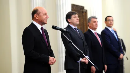 Sondaj CCSB: Băsescu şi Ponta cresc, Antonescu scade