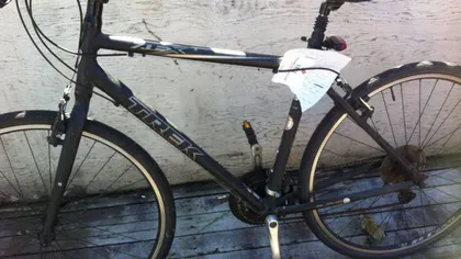 Mesajul de scuze ÎNDUIOŞĂTOR al unui hoţ care a furat o bicicletă FOTO