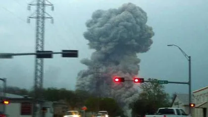 Cutremur după explozia din Texas