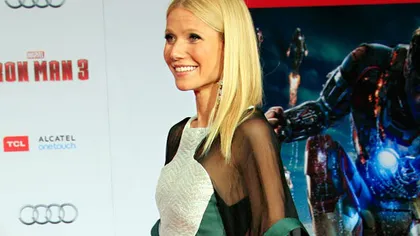 Gwyneth Paltrow, fără chiloţi, la premiera filmului Iron Man 3