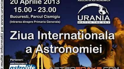 Ziua Internaţională a Astronomiei, sărbătorită cu o 