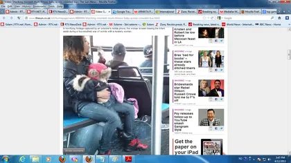 Îşi aruncă bebeluşul prin autobuz ca să se BATĂ cu o altă pasageră VIDEO