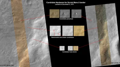 NASA a descoperit una din sondele pierdute de ruşi pe Marte, în 1971 FOTO