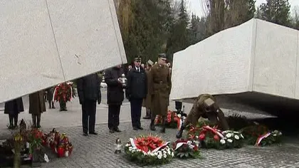 Polonia comemorează 3 ani de la tragedia de la Smolensk în care a murit preşedintele Lech Kaczynski