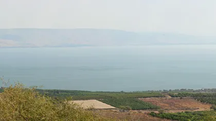 O structură misterioasă, descoperită în adâncurile Mării Galileii FOTO